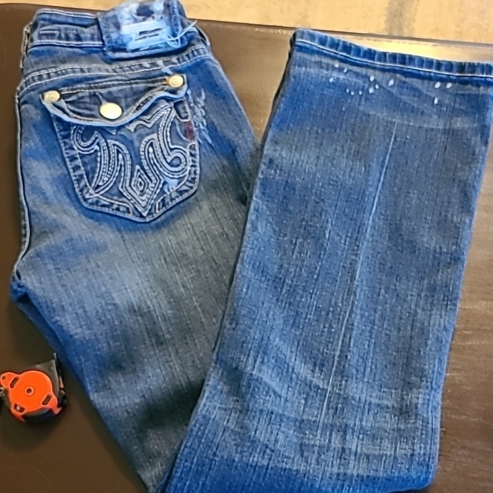 MEK womens"Quebec"boot cut sz 29"x32.rise 8"(#1252)handcrafted in USA.